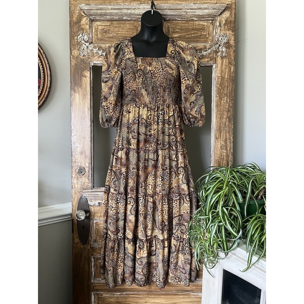 Me 2 Magic Max Dress Neutral Women's Large‎